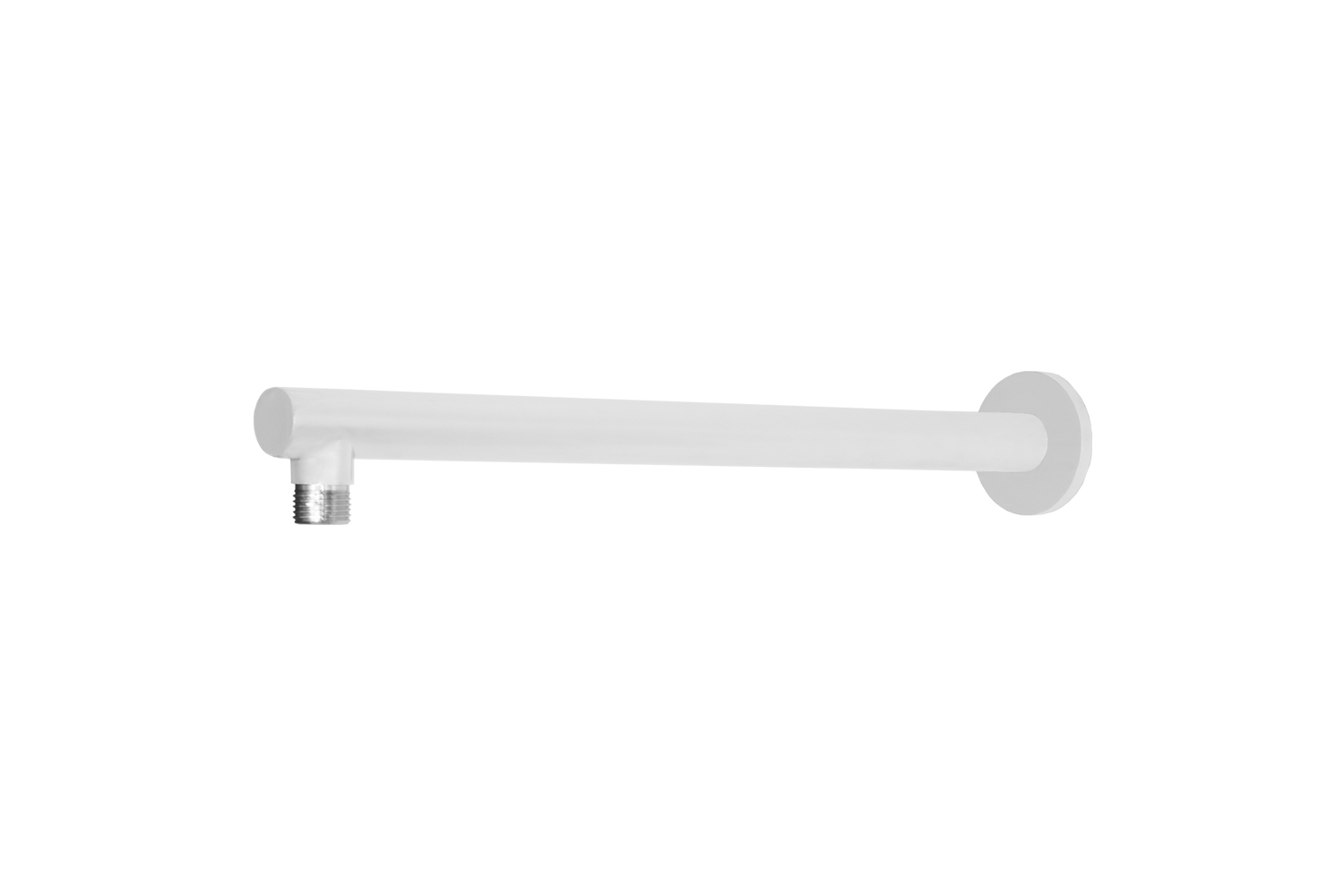 Twilight Straight Shower Arm Matte White