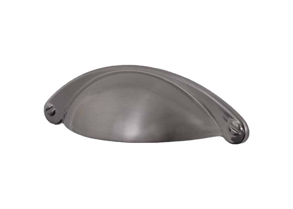 Seashell Handle Brushed Nickel