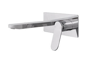 Liberty Wall Basin Set Chrome