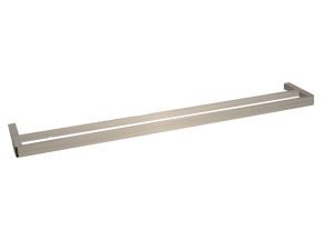 Brooklyn Double Towel Rail 900mm Brushed Nickel