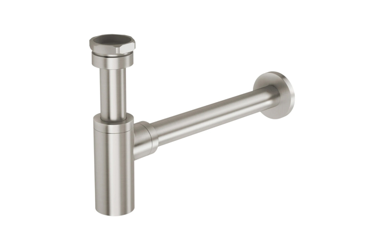 Waterloo Bottle Trap Brushed Nickel