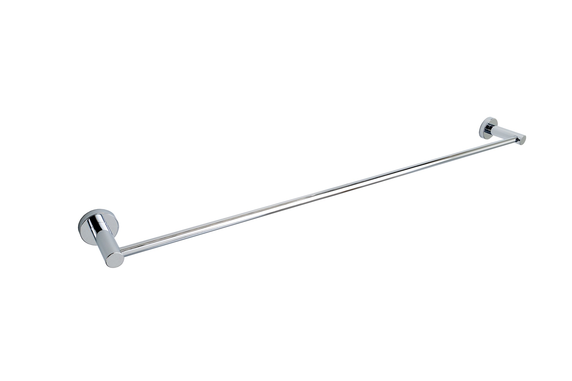 Bloom Single Towel Rail 750mm Chrome