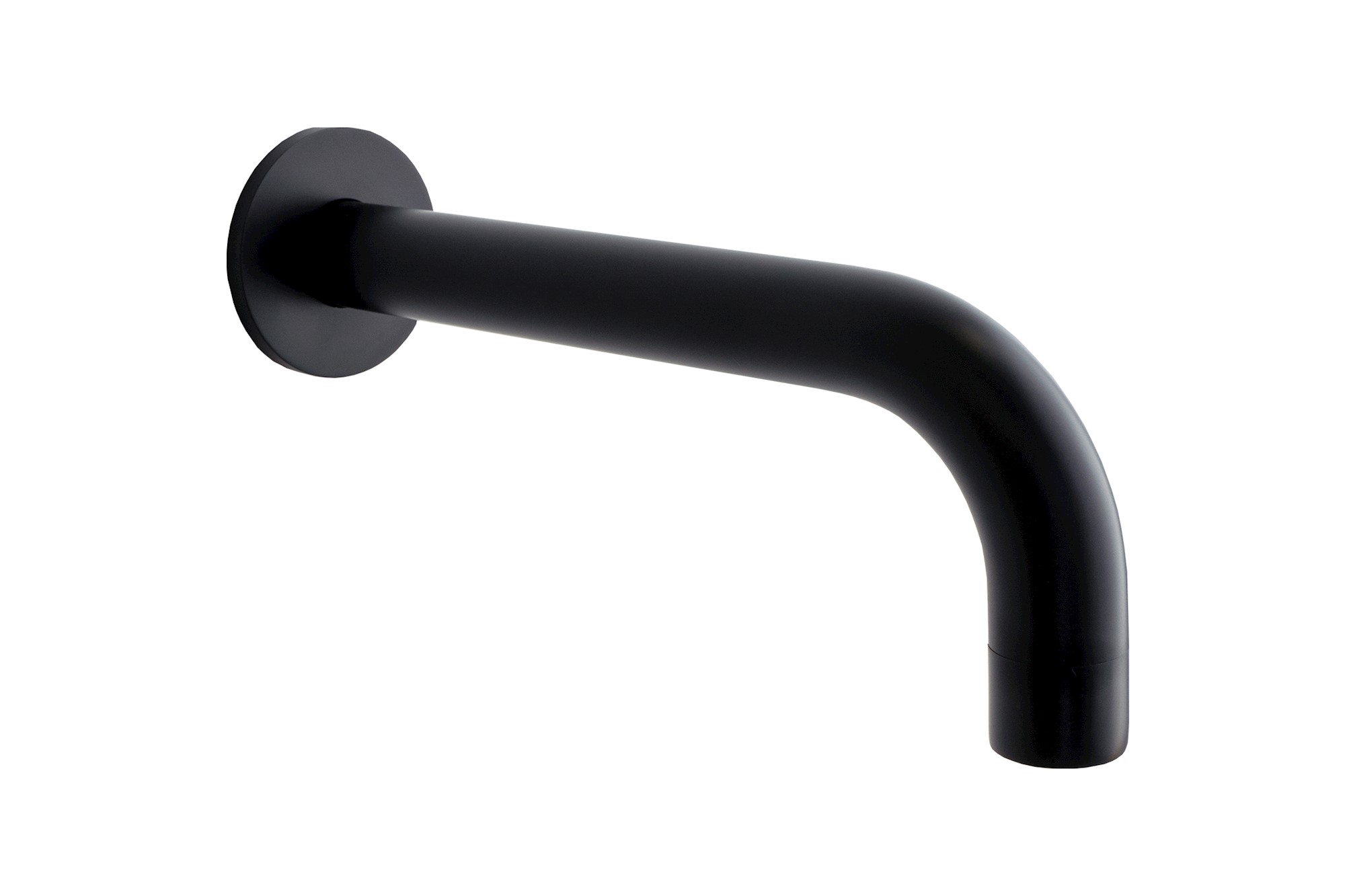 Bloom Wall Spout Matte Black