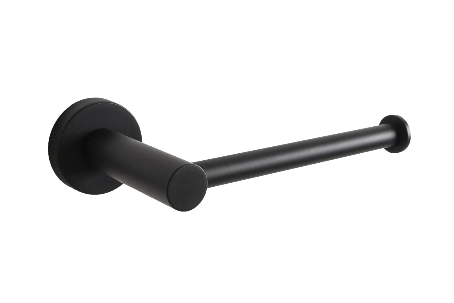 Bloom Toilet Roll Holder Matte Black