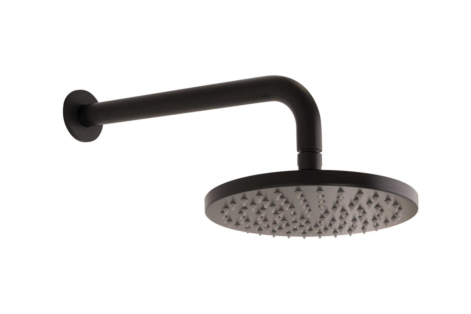 Bloom Shower Rose & Arm Matte Black