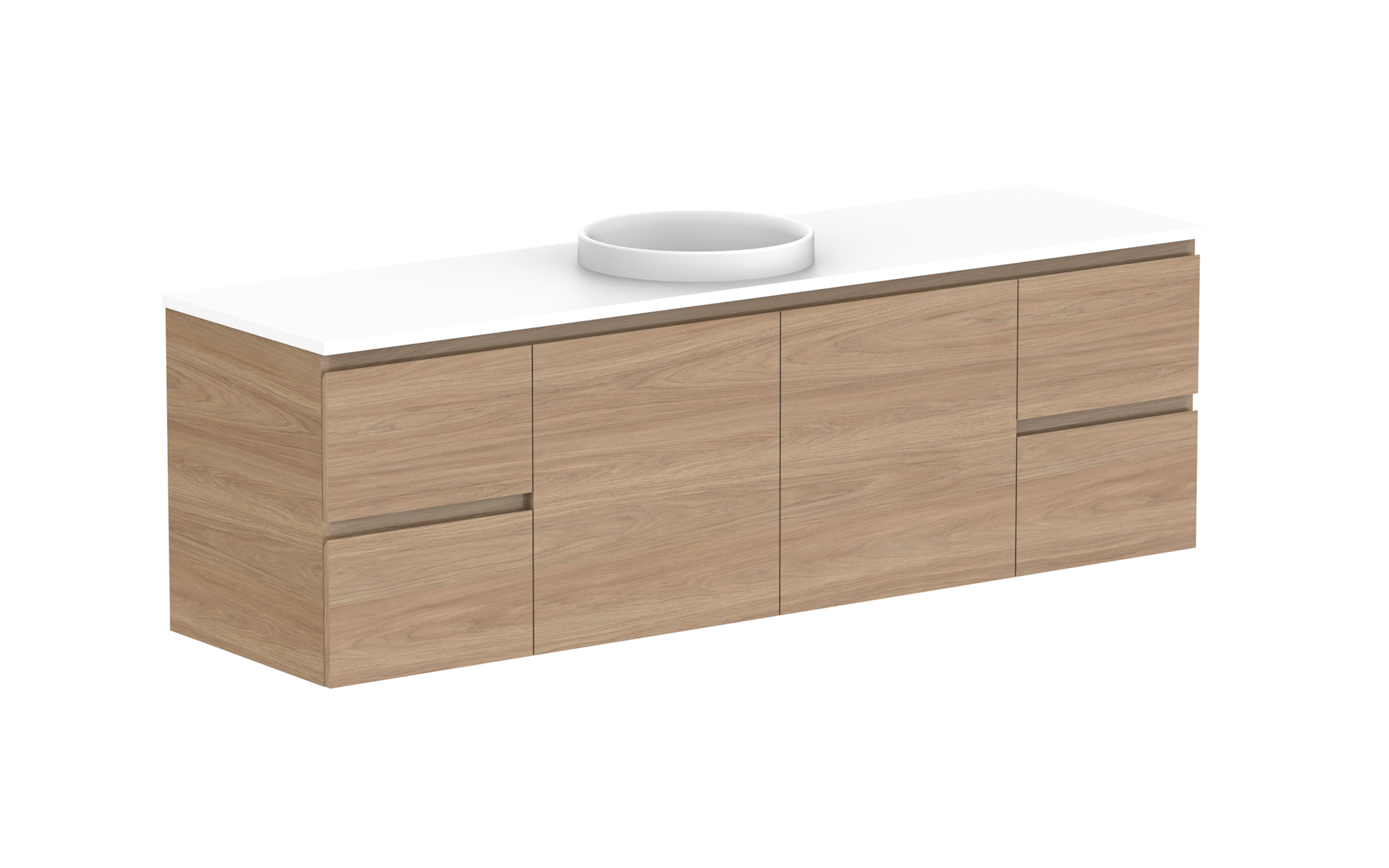 Glacier Door & Drawer, 1800 Twin, Wall Hung