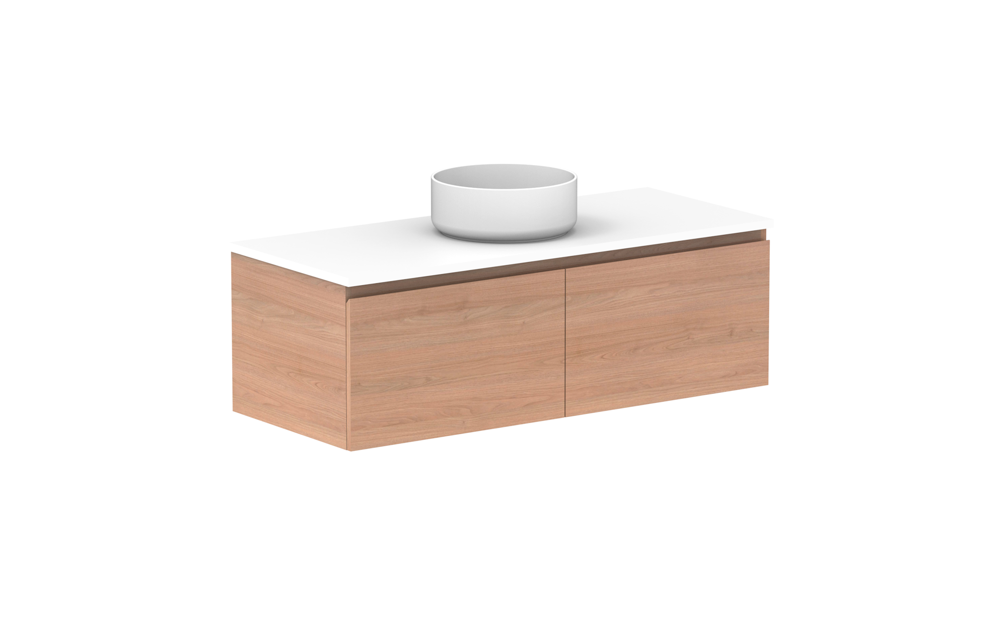 Glacier All-Drawer, 1200 Slim, Wall Hung