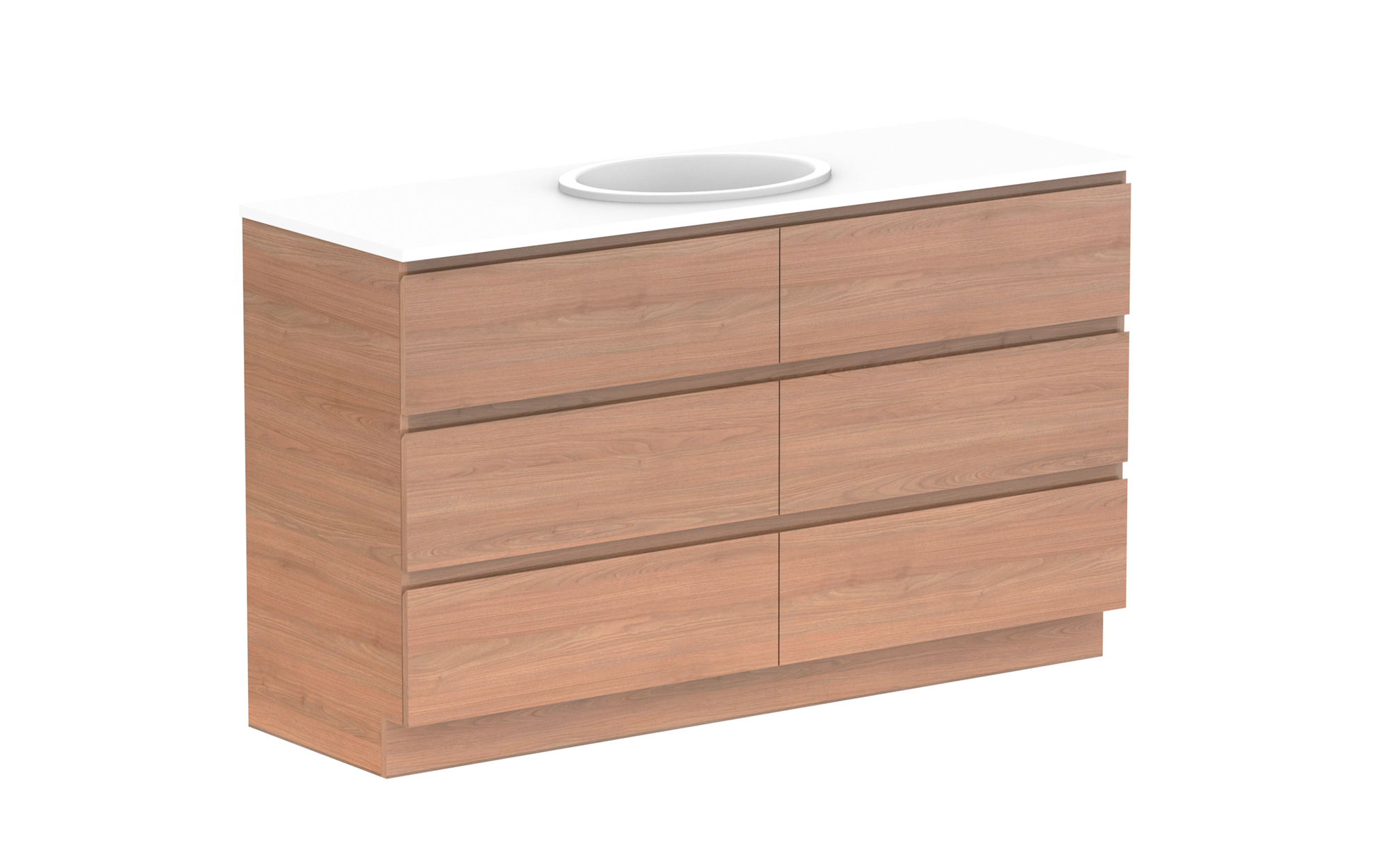 Glacier All-Drawer, 1500 Trio, Floor Mount