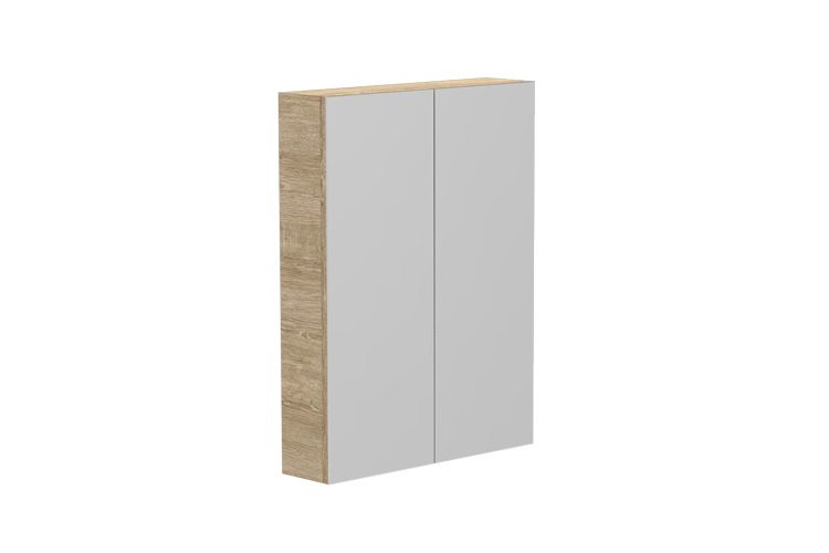 Glacier Mirrored Cabinet 600