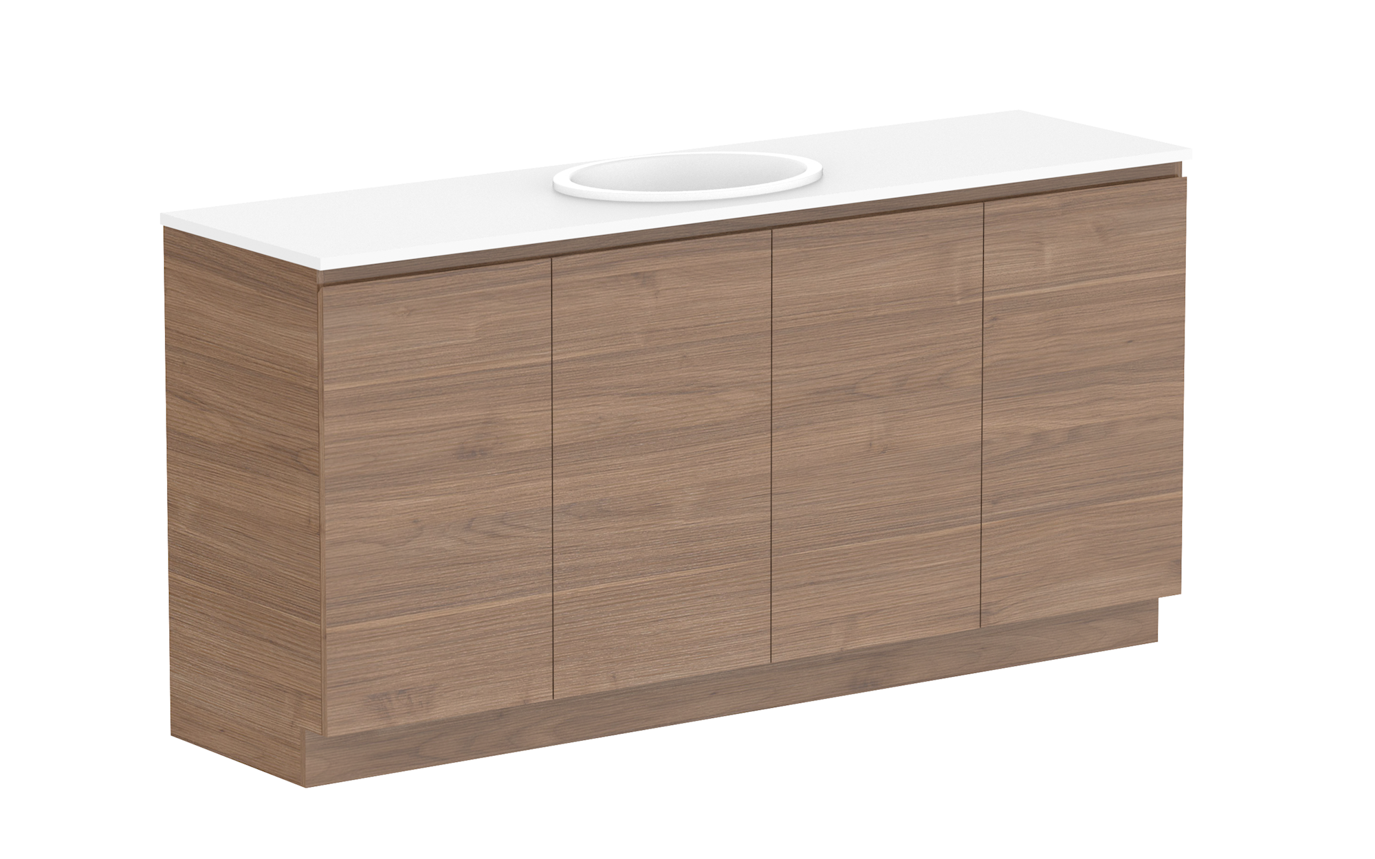 Glacier All-Door, 1800 Trio, Floor Mount