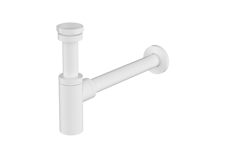 Waterloo Bottle Trap Matte White