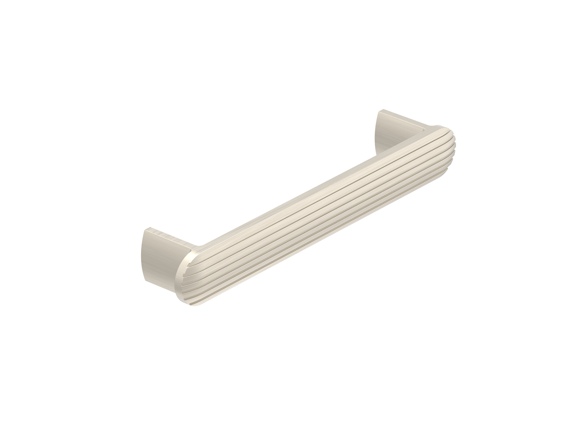 Fluted Handle Brushed Nickel
