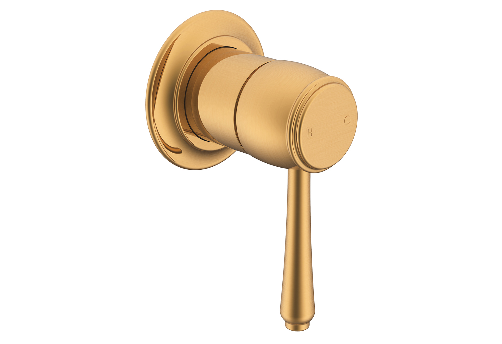 Eternal Wall Mixer Brushed Brass