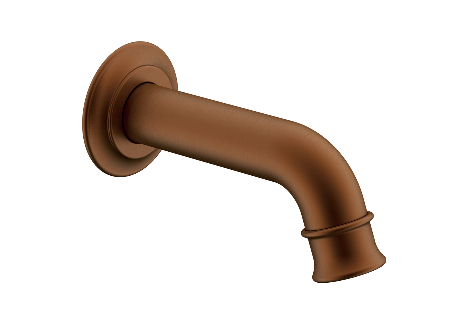 Eternal Mini Wall Spout Brushed Copper