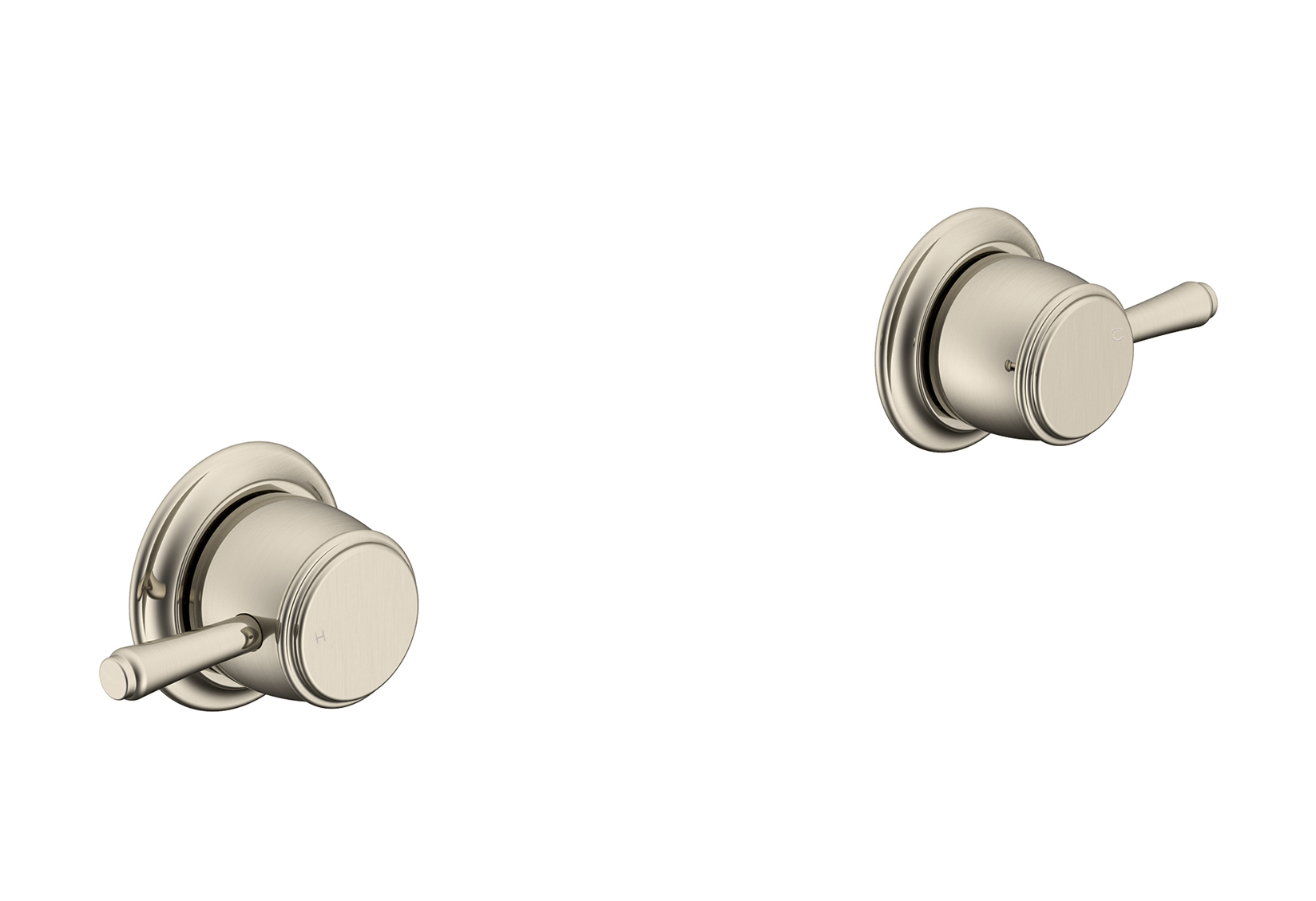 Eternal Wall Top Assembly (pr) Brushed Nickel