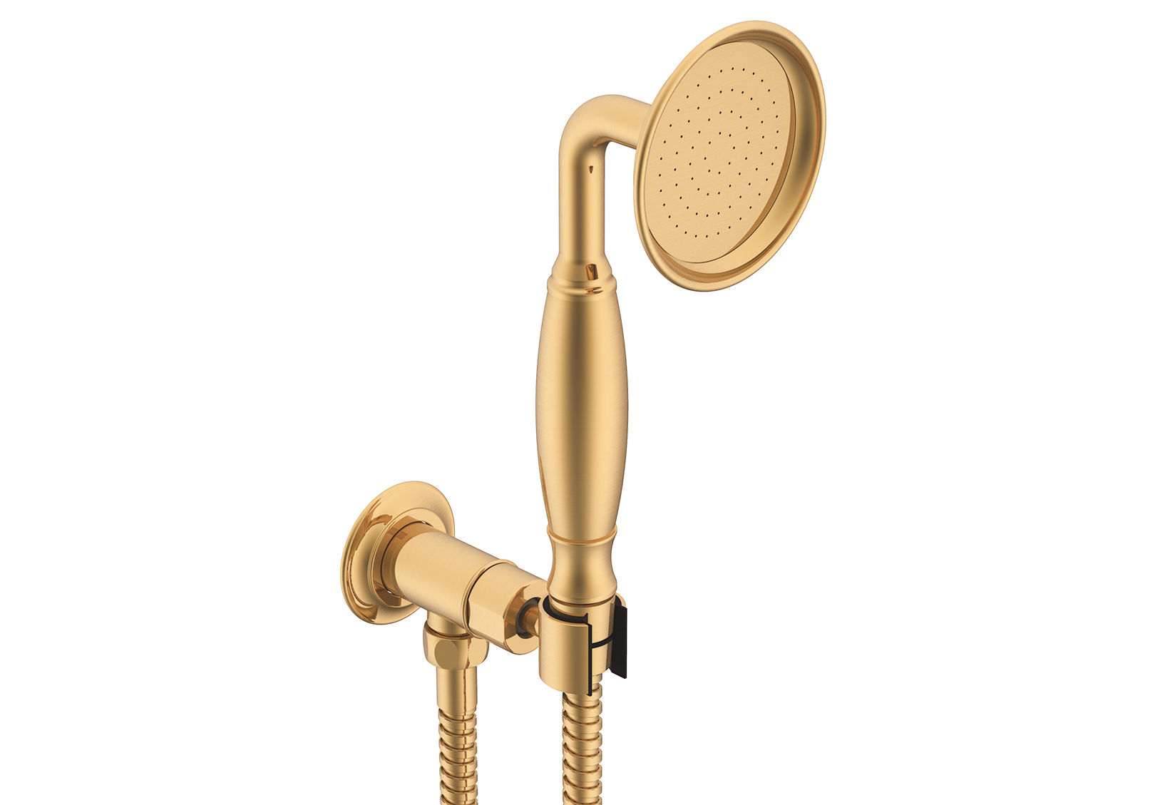 Eternal Hand Shower On Hook Brushed Brass