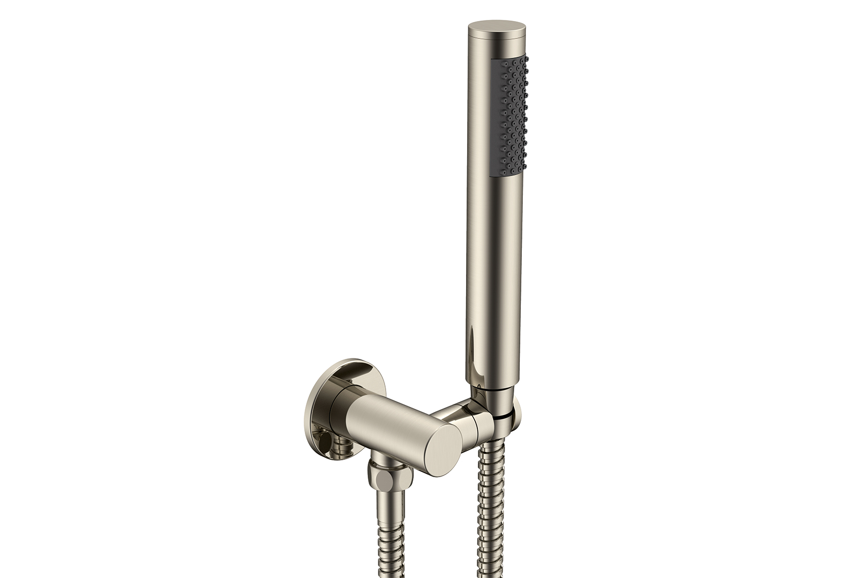Soul Slimline Hand Shower On Hook Brushed Nickel