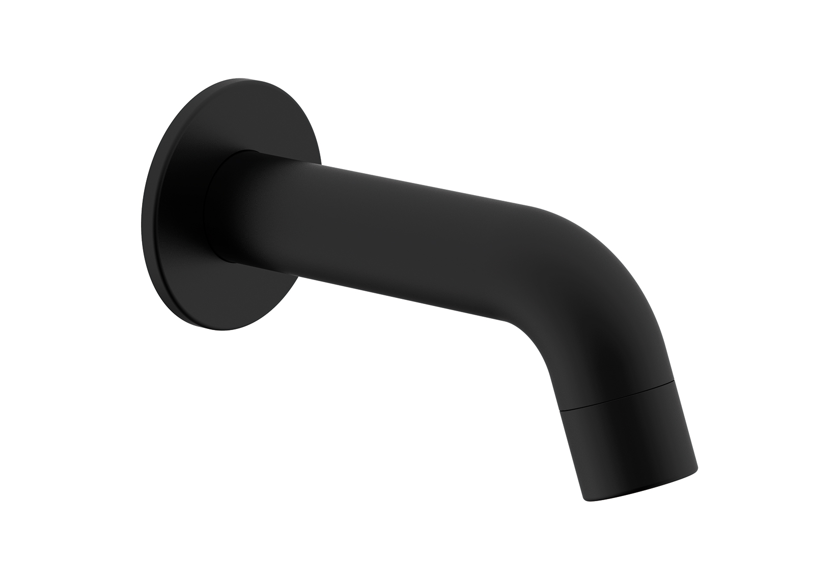Soul Mini Wall Spout Matte Black