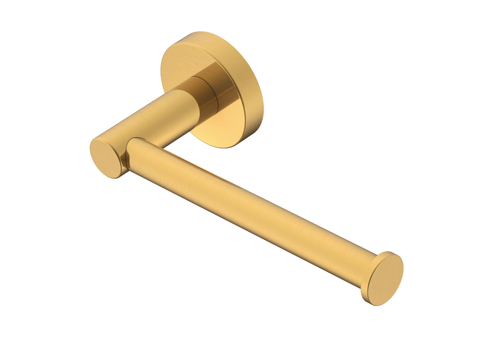Soul Toilet Roll Holder Brushed Brass