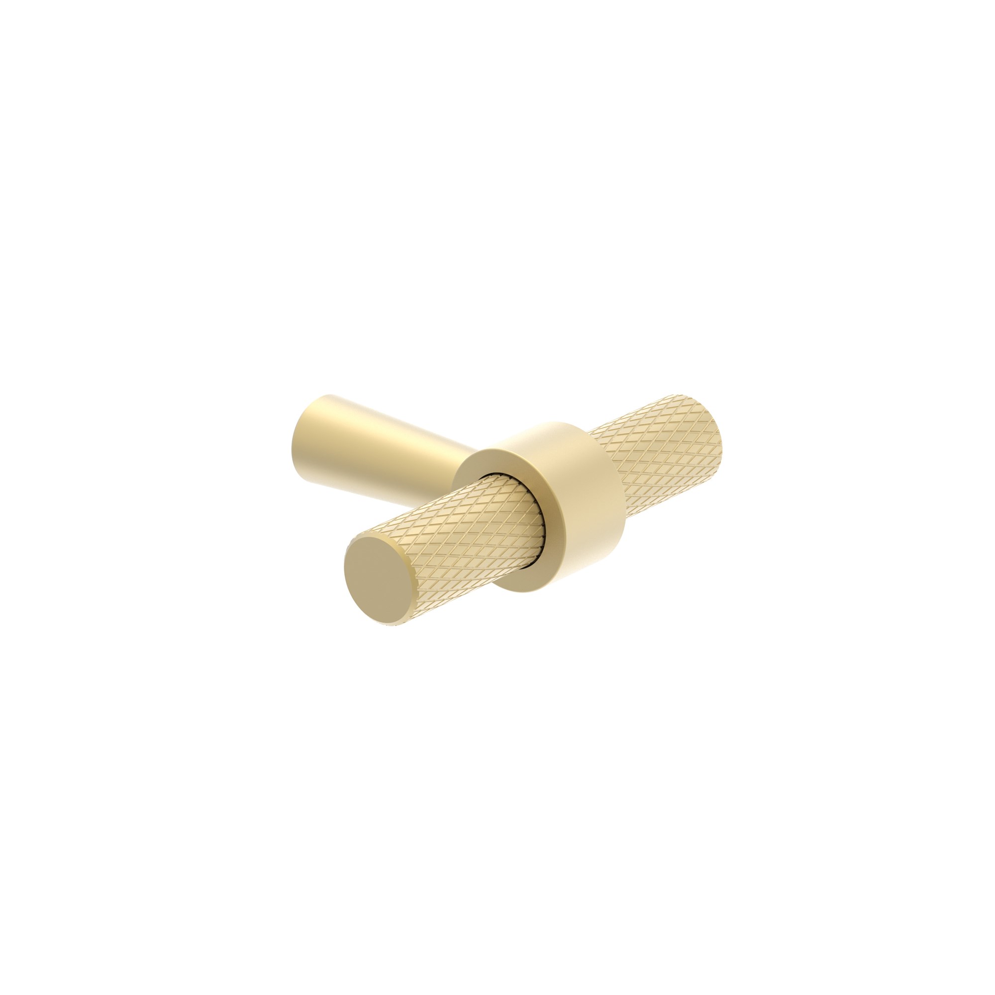 Elwood Knob Brushed Brass