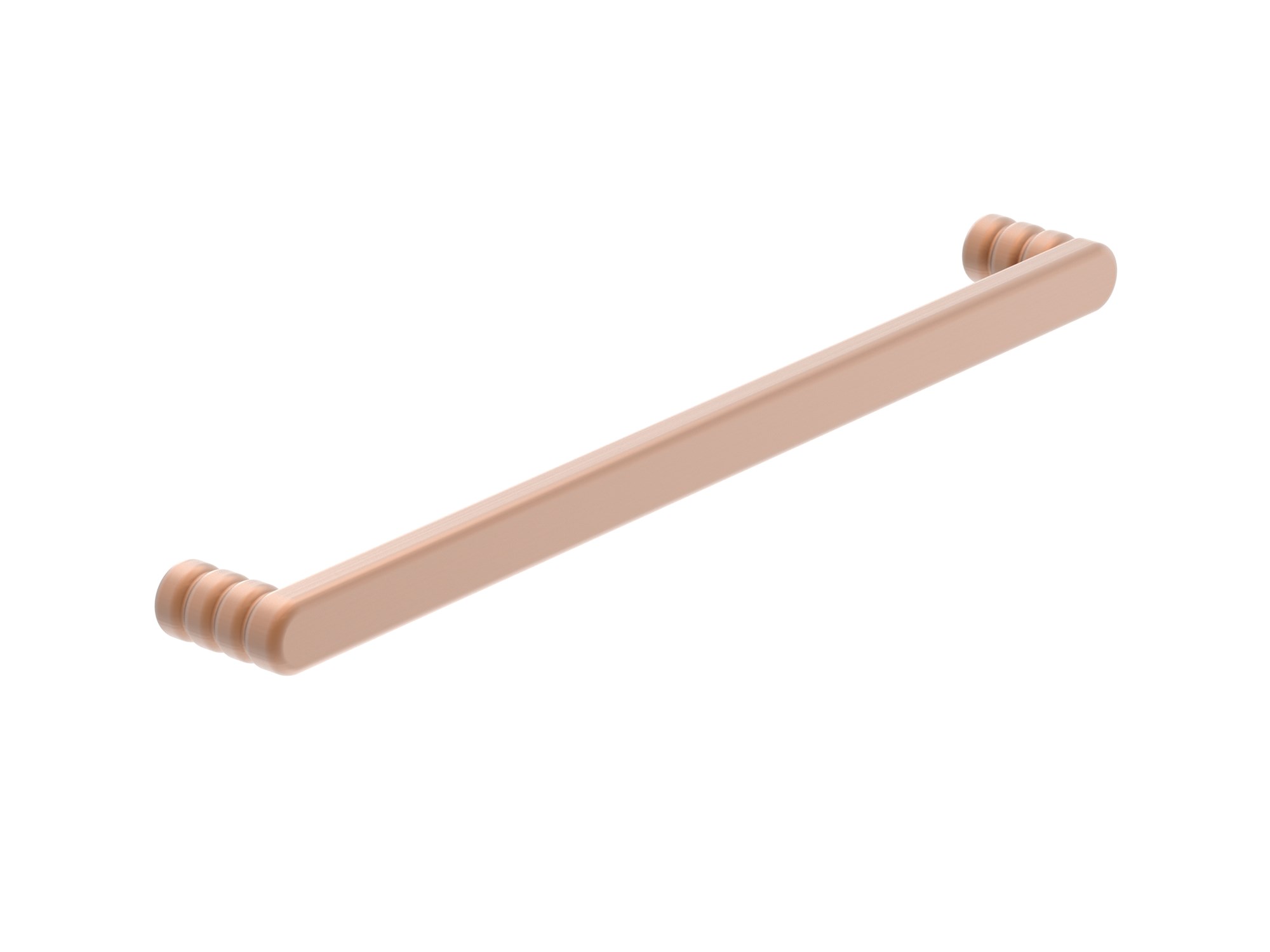 Ripple Handle Brushed Copper