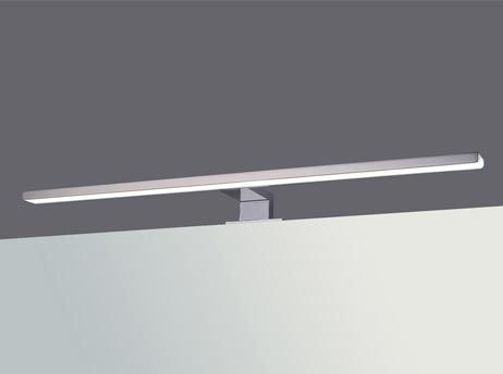 Daylight Overhead Light 600mm Chrome