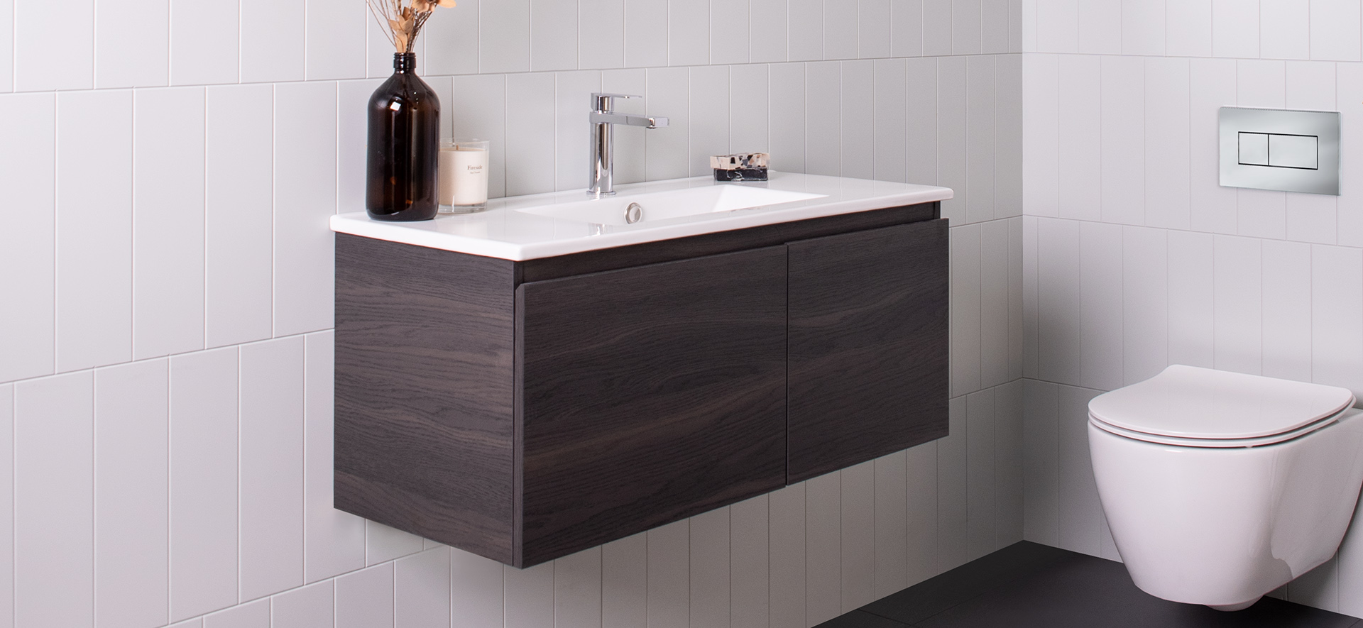 Glacier Ensuite, Door & Drawer