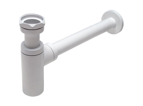 Subway Bottle Trap Matte White