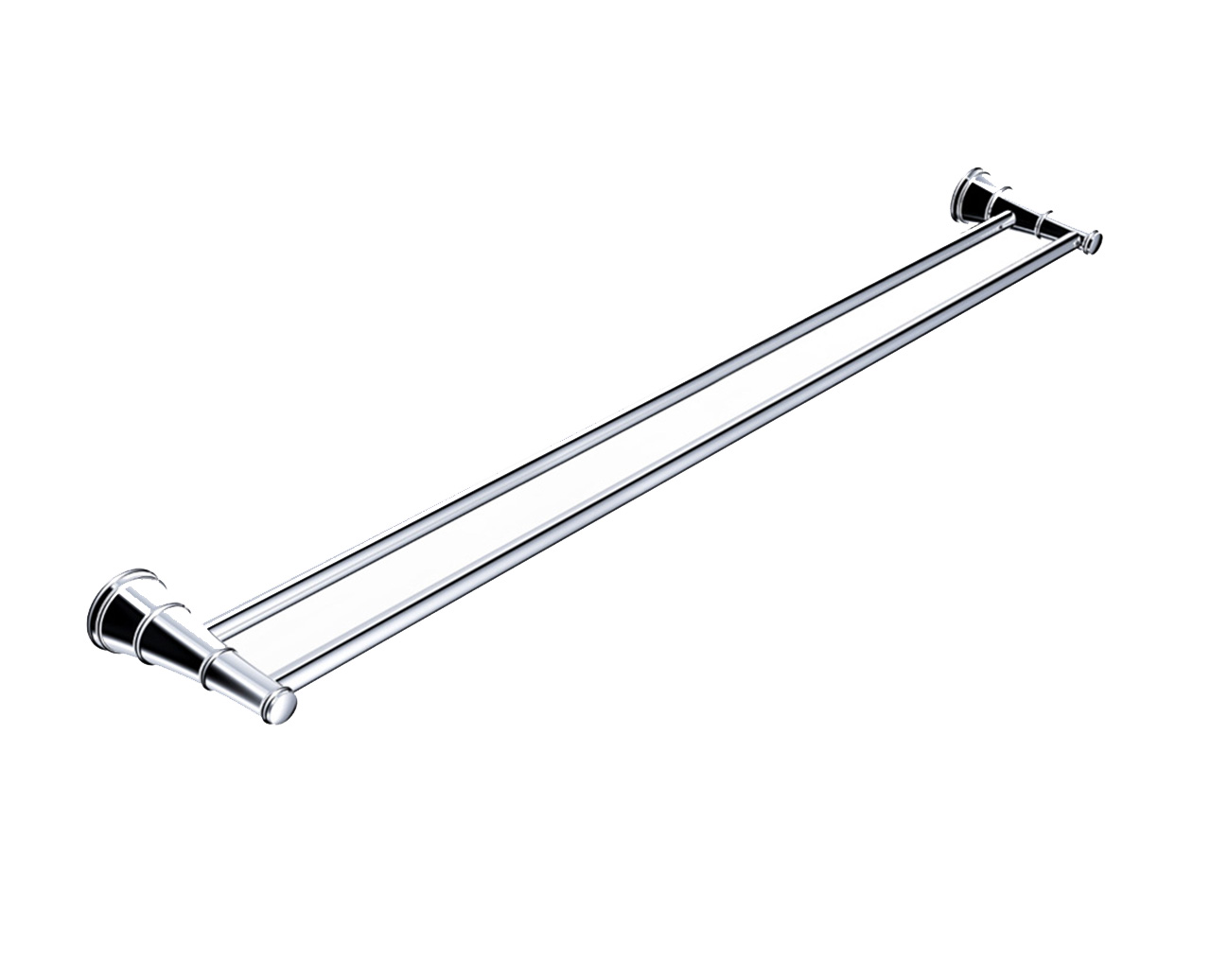 Eternal Double Towel Rail 900mm Chrome