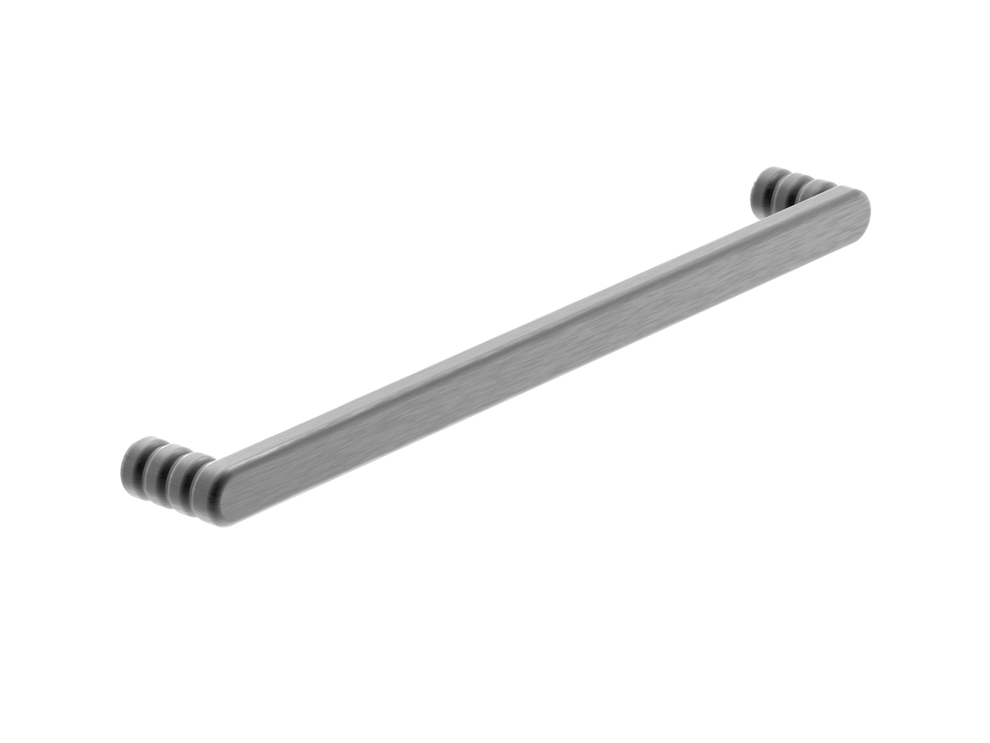 Ripple Handle Brushed Gunmetal