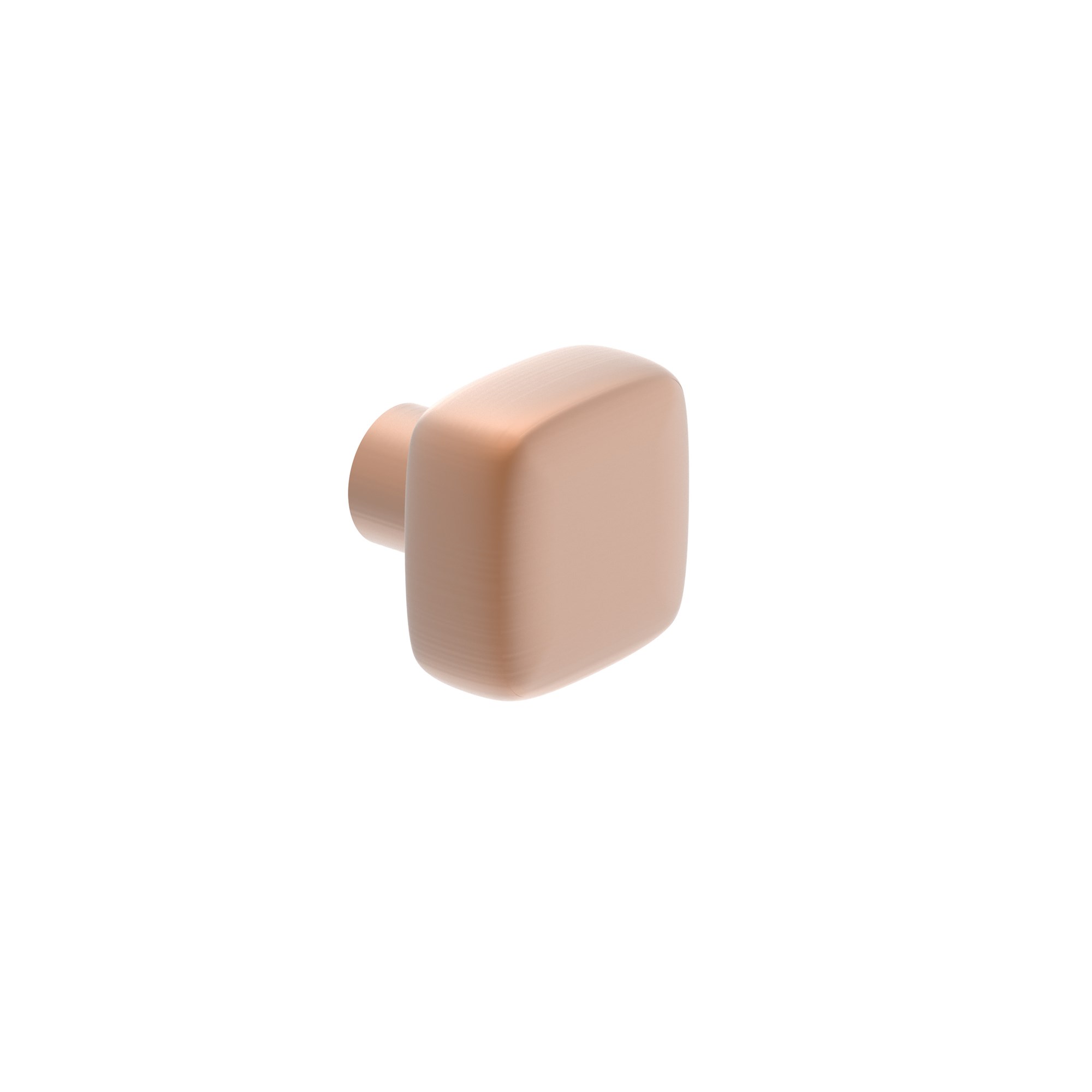 Cushion Knob Brushed Copper