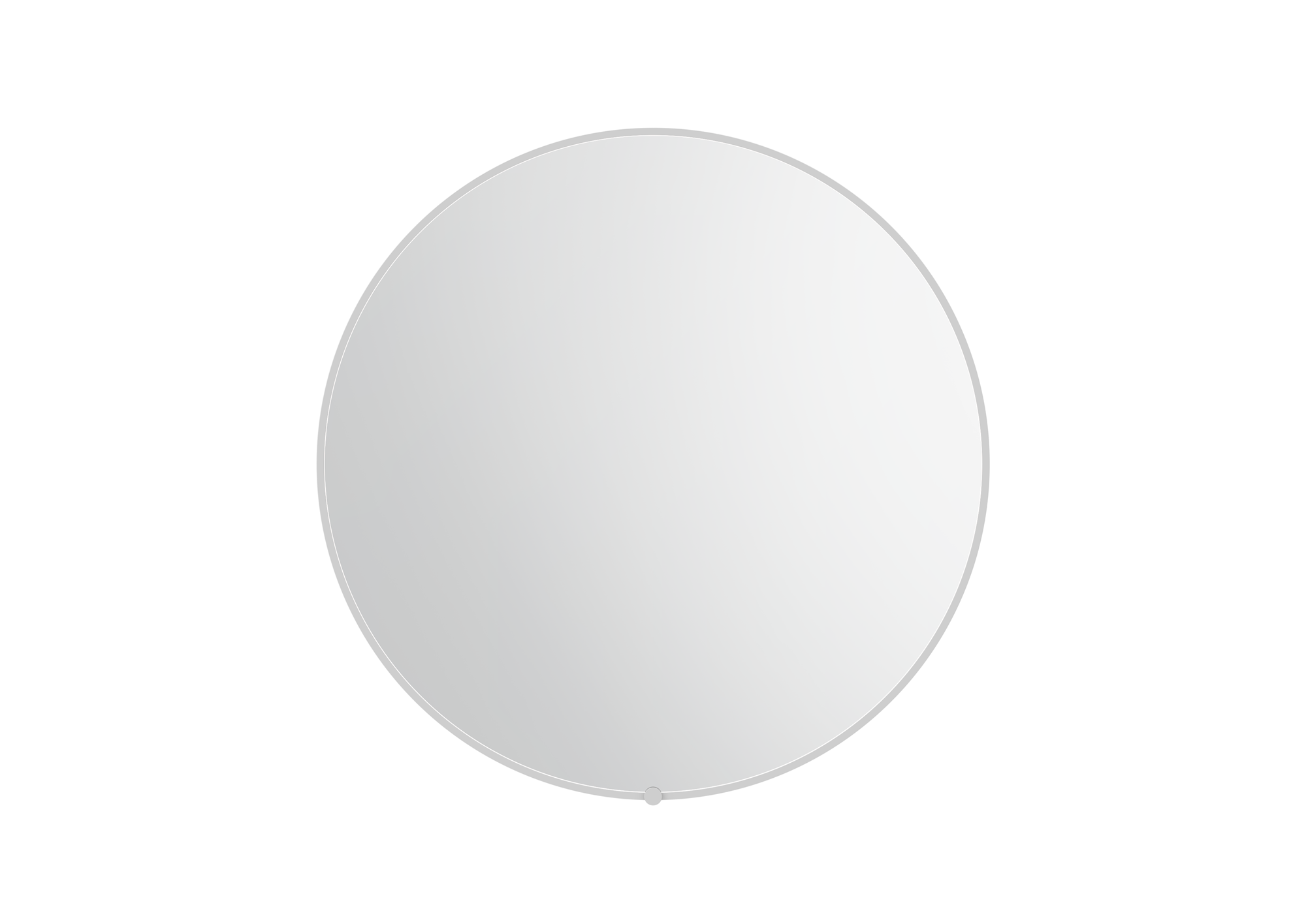 Sera Round Matte White