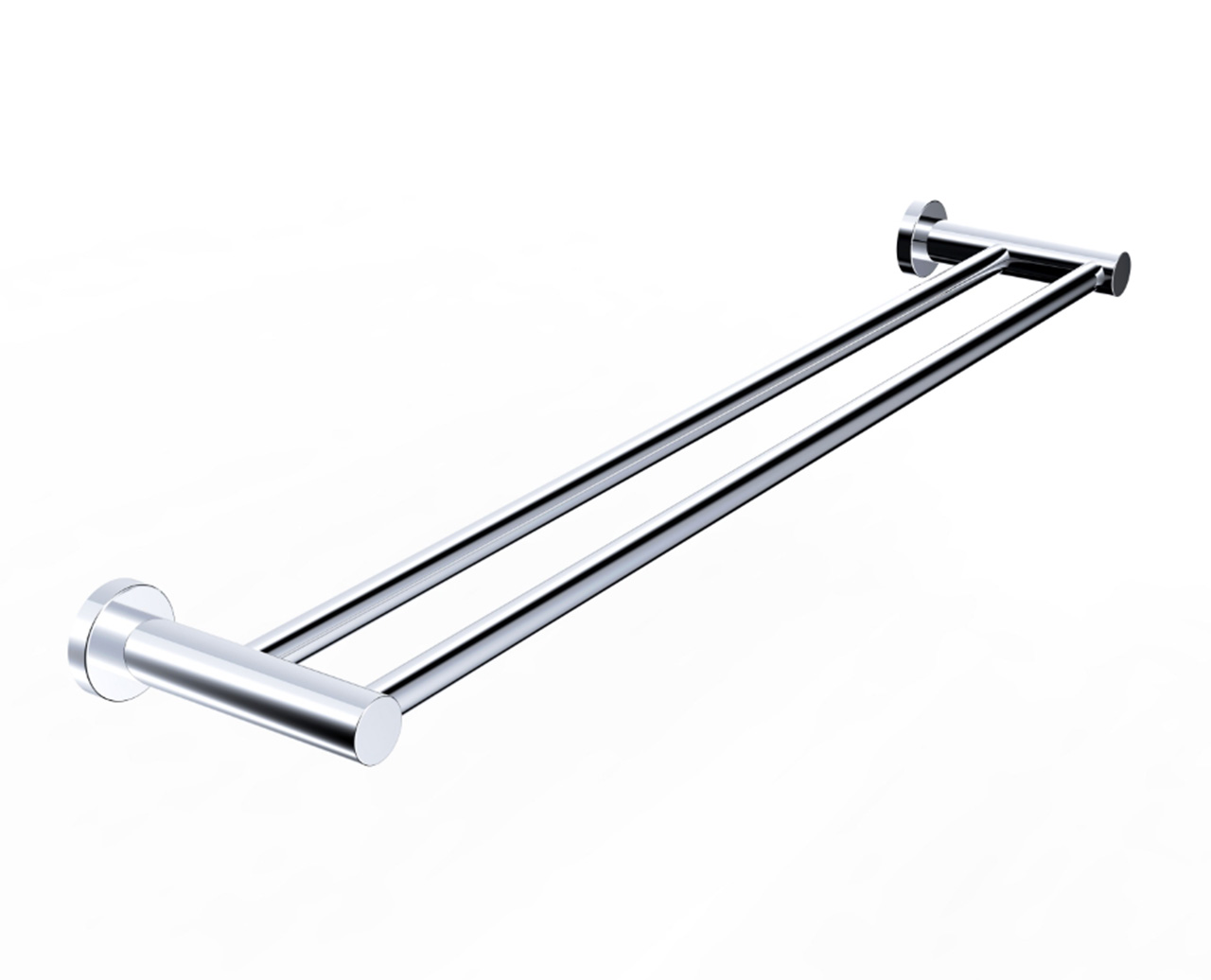 Soul Double Towel Rail 600mm Chrome