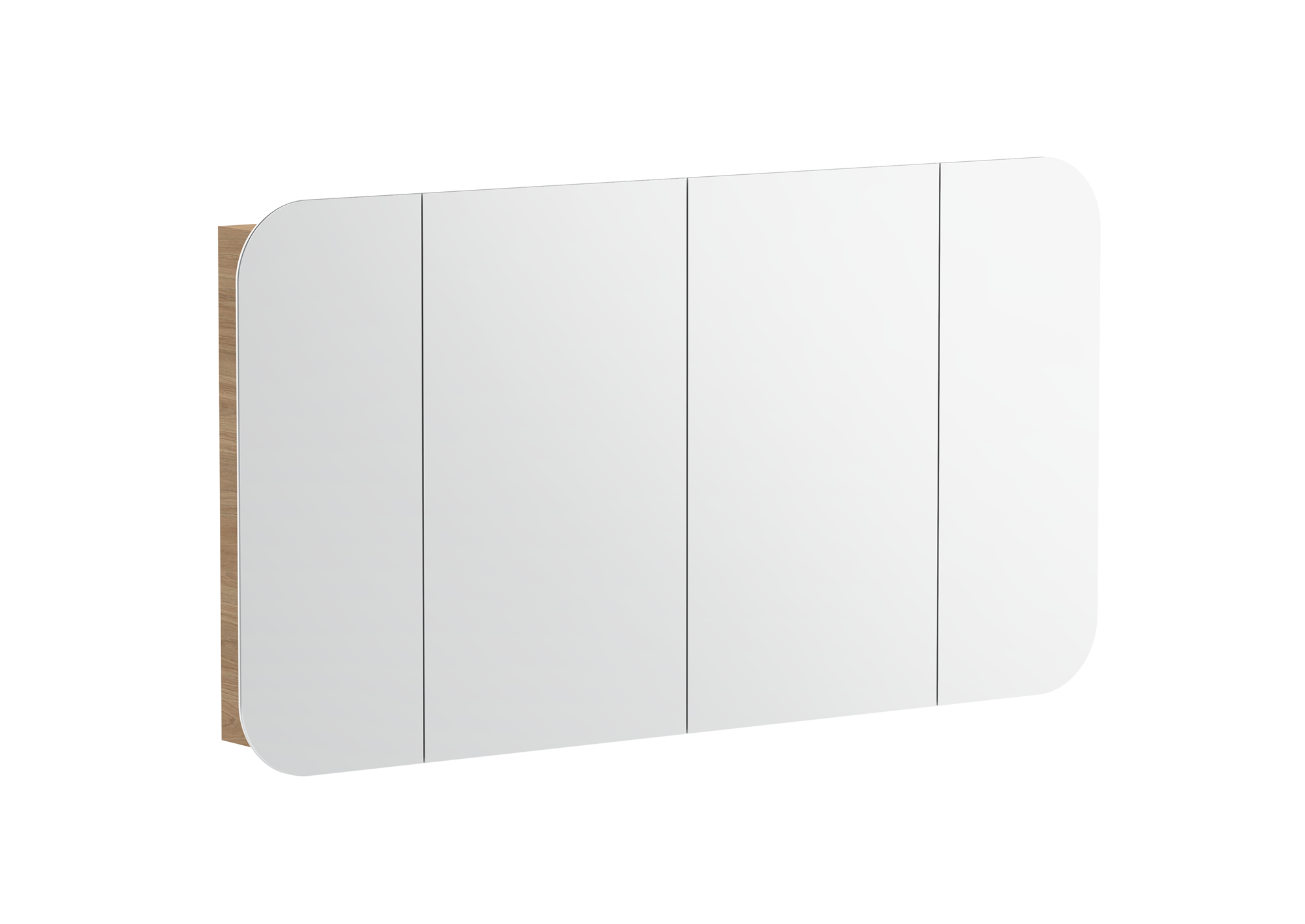 Stadium Mirrored Cabinet 1500