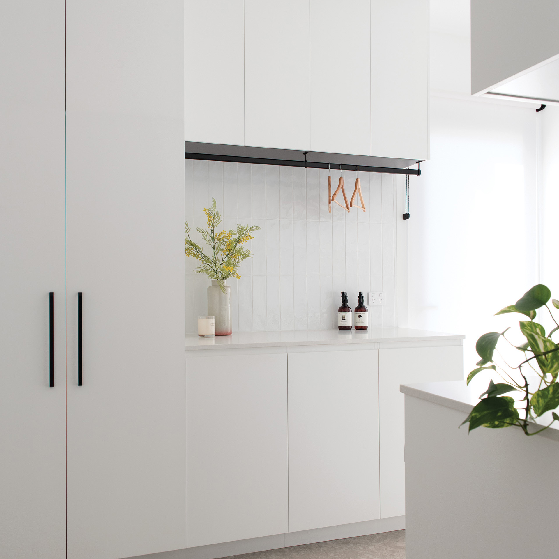 East Corrimal Project Laundry With Rail Kickboard End Panel Change 1X1 Web