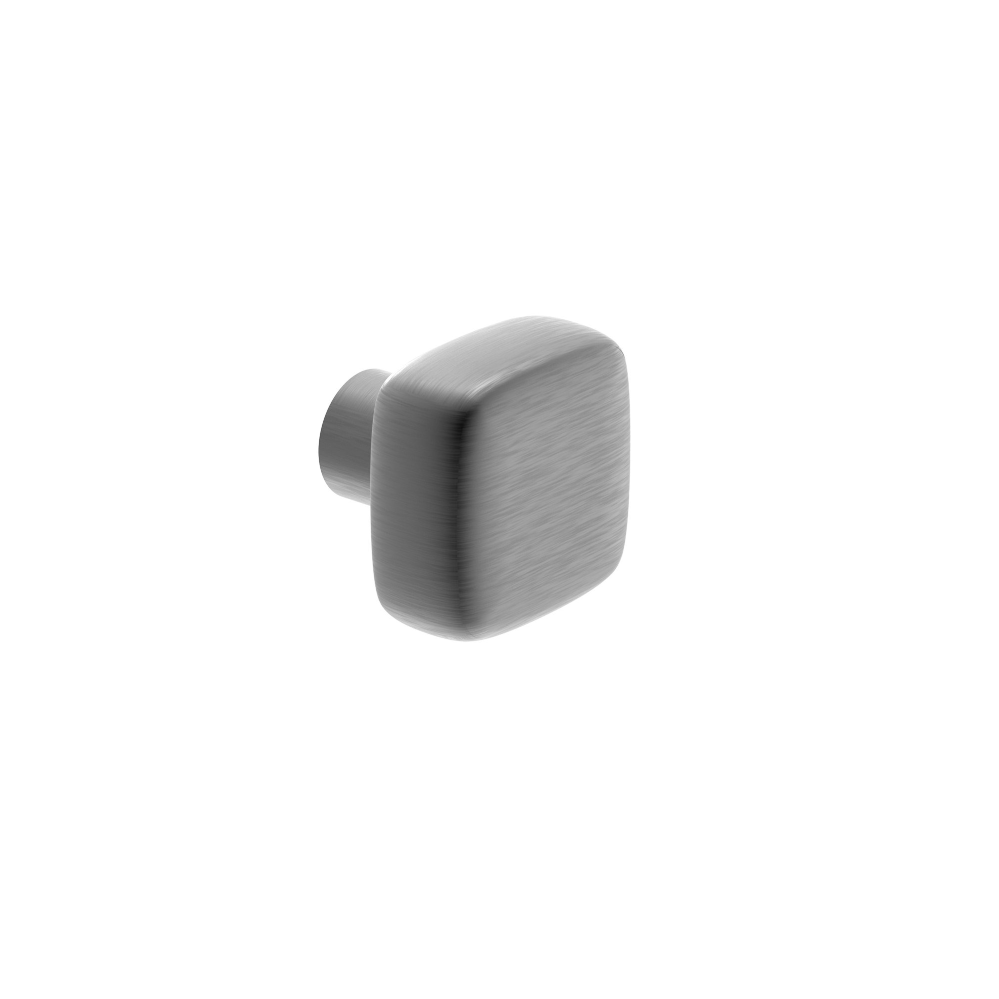 Cushion Knob Brushed Gunmetal