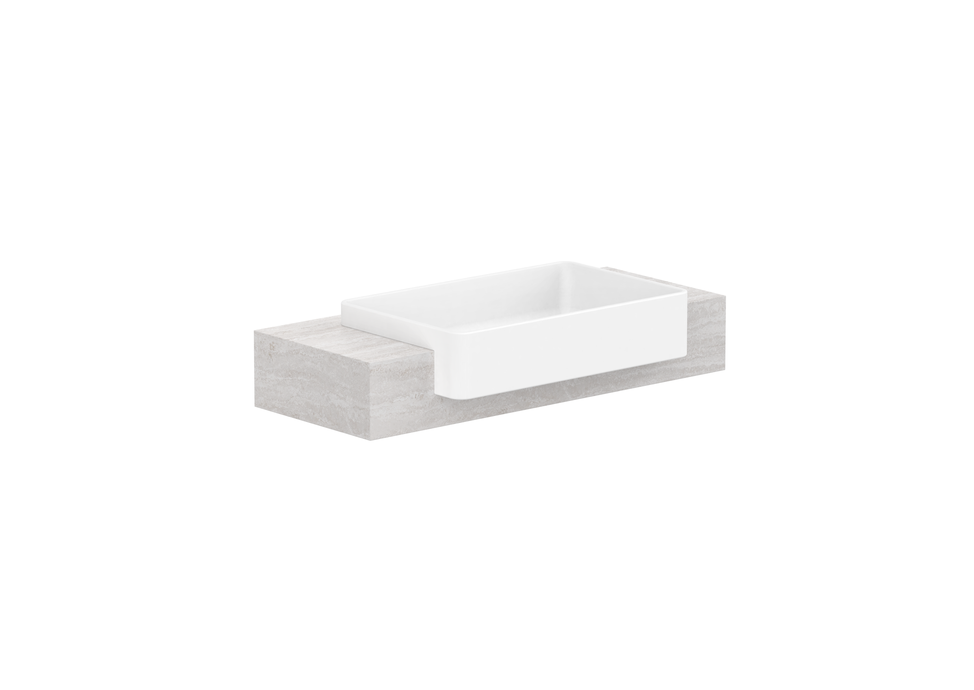 Michel Semi-Recessed 900 Wall Hung