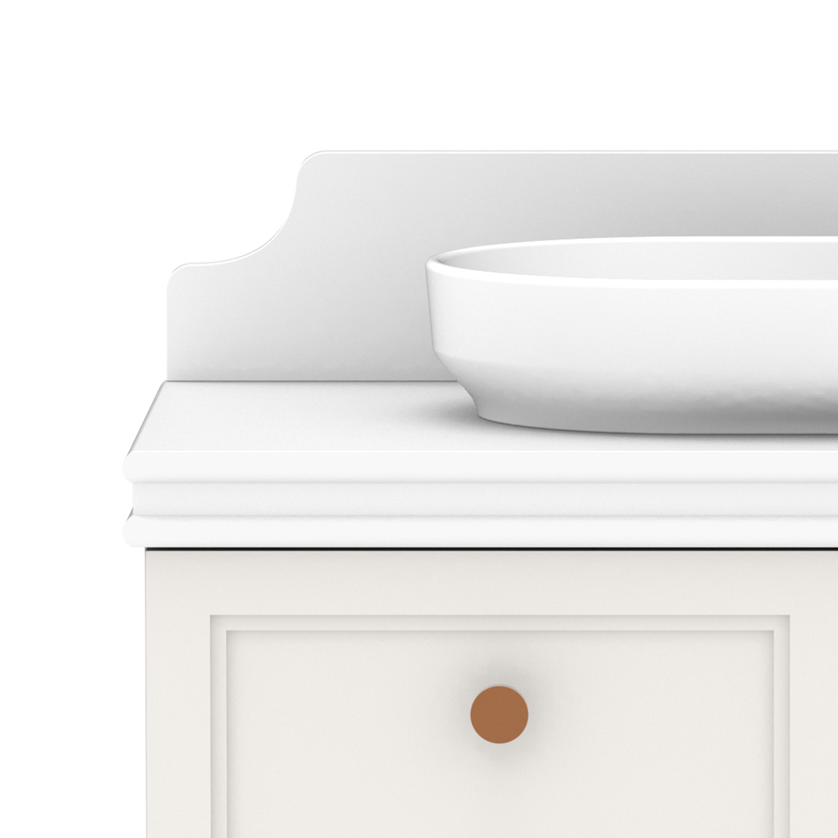 60mm Curved Royale Benchtop Upgrade