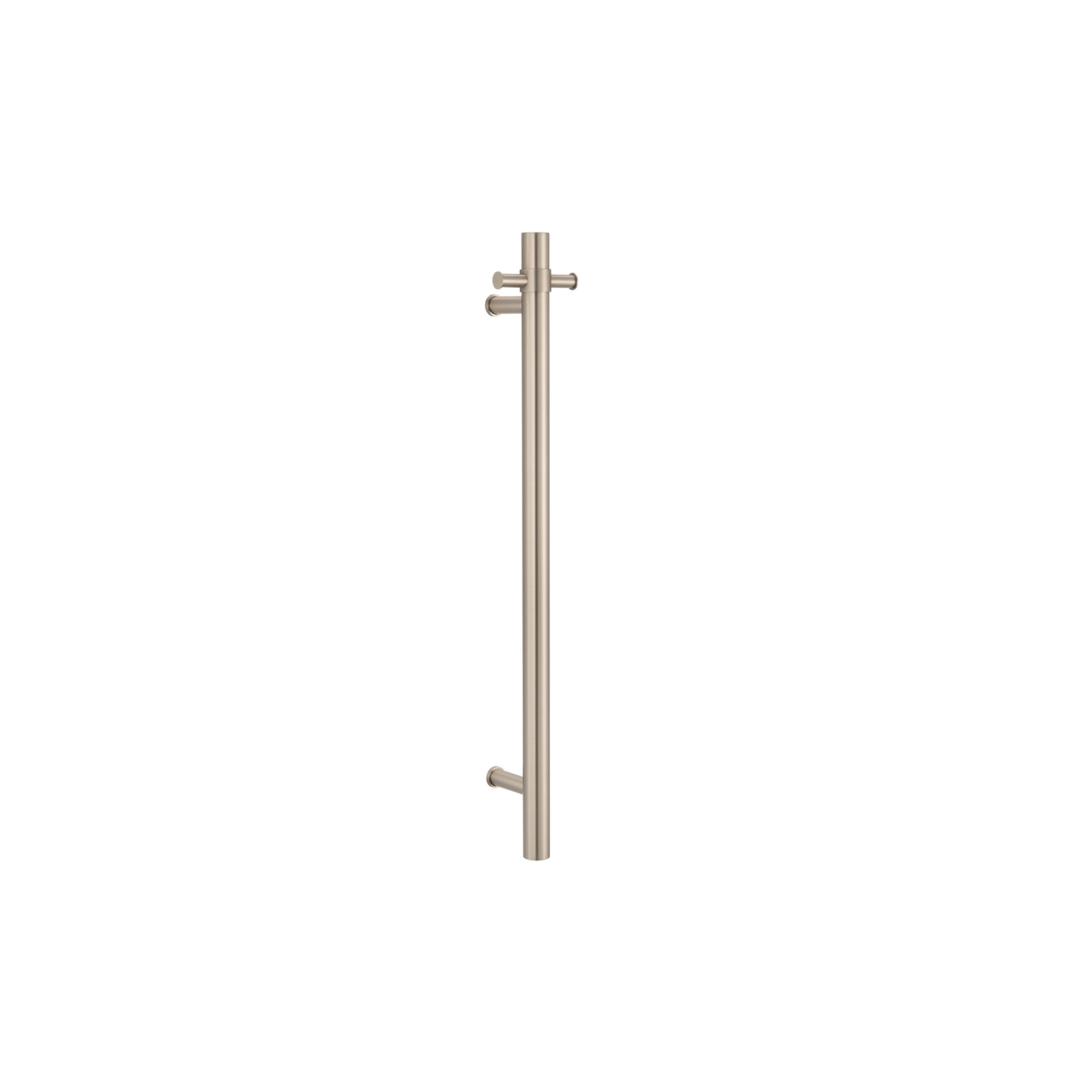 Bloom Heated Towel Rail 900mm Warm Brushed Nickel