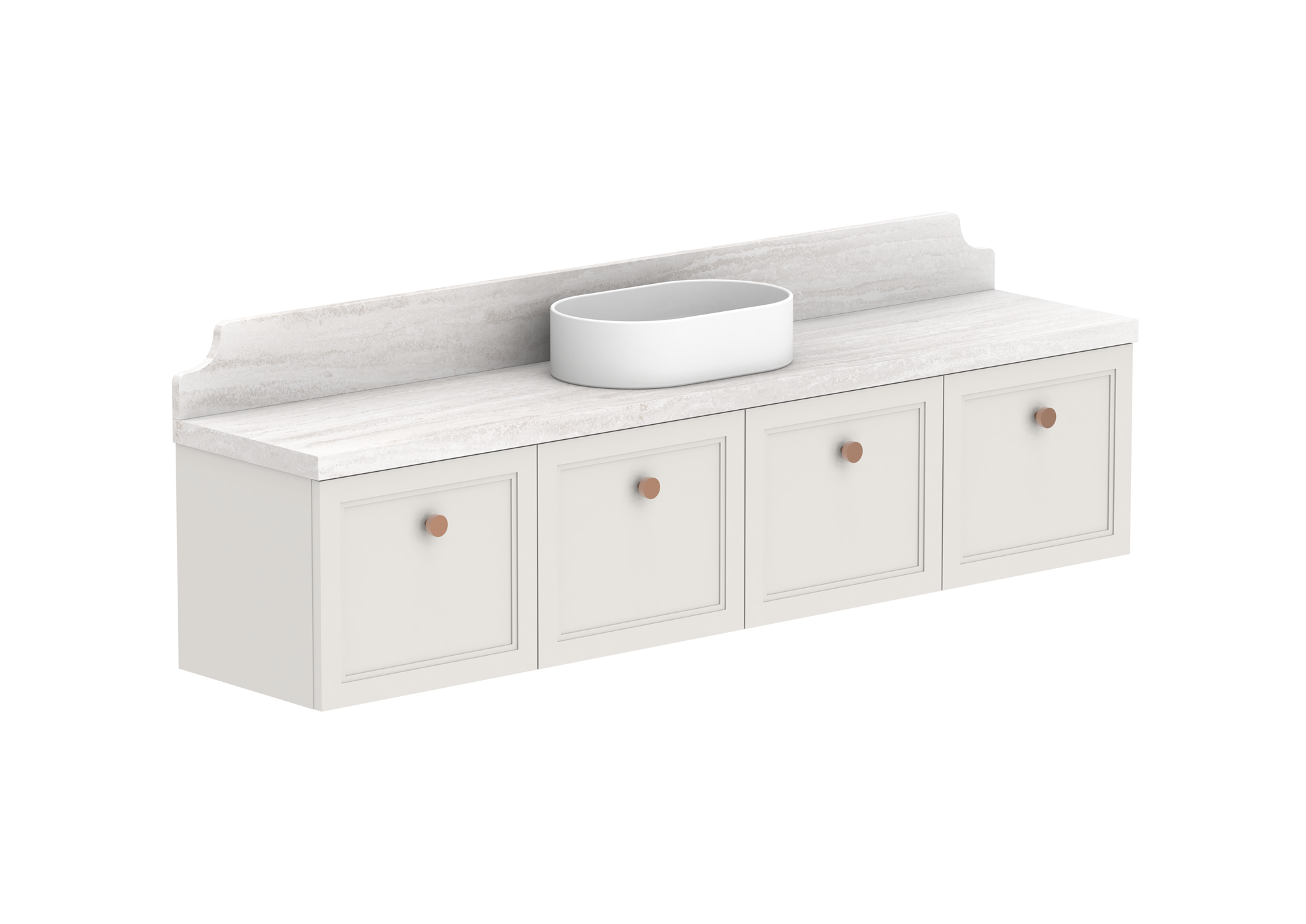 Mabel Ensuite 1800 Wall Hung